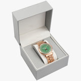 Arabic "Name" Folding Clasp Type Stainless Steel Watch By: BenJoy