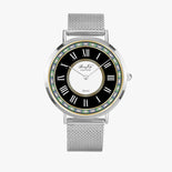 Fashion Ultra-thin Roman Numerals Dial Stainless Steel Quartz Watch By BenJoy