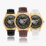Judaica  Hebrew Initial  Stylish Wooden Watch By BenJoy