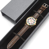 Floral Judaica Chai Watch By BenJoy