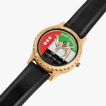 UAE Arabic Stylish Wooden Watch By Benjoy