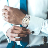 Arabic "Name" Folding Clasp Stainless Steel Watch By BenJoy