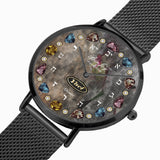 Judaica Fashion "Name" Ultra-thin Stainless Steel Quartz Watch By: BenJoy