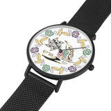 Personalized Star Of David Torch Floral Watch By BenJoy