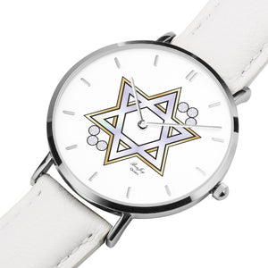 Silver And Gold Simple Star Of David Watch By BenJoy