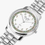 Arabic Dial Folding Clasp Type Stainless Steel Quartz Watch By BenJoy