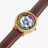 Judaica Star Of David Wooden Watch By BenJoy