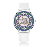 Silver Star Of David Blue And Pink Watch By BenJoy