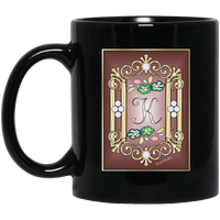 Initial Coffee Mug By BenJoy