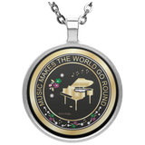 Piano Necklace