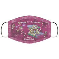 Sweet 16 Face Mask By BenJoy