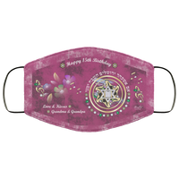 Happy Birthday Face Mask By BenJoy