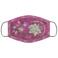 Simple Anniversary Face Mask By BenJoy