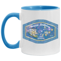 Happy Birthday Star Of David Blue Mug By BenJoy