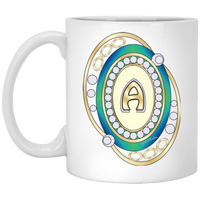 Initial Coffee Mug By BenJoy