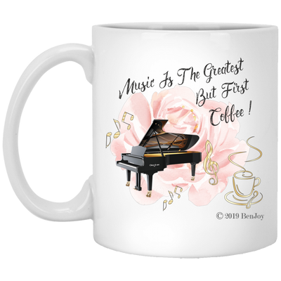 Coffee Mug / Baby Grand Piano