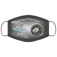 Anniversary Music Lover Face Mask By BenJoy