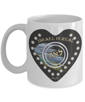 Personalized Double Circle Ray Of Colors Mug By BenJoy