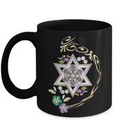 Star Of David Gold Lining Mug By BenJoy