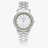 Arabic Dial Folding Clasp Type Stainless Steel Quartz Watch By BenJoy