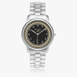 Arabic Dial Folding Clasp Type Stainless Steel Quartz Watch By BenJoy