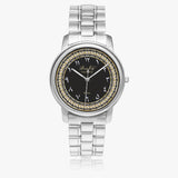 Arabic Dial Folding Clasp Type Stainless Steel Quartz Watch By BenJoy