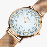 Arabic Fashion Ultra-thin Stainless Steel Watch By BenJoy