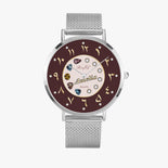 Arabic Personalize (Name) Fashion Ultra-thin Stainless Steel Quartz Watch By BenJoy