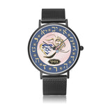 Israel Flag Torch Pink Watch By BenJoy