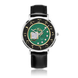 Ten Commandments Torch Black And Green Watch By BenJoy