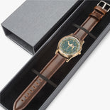 Arabic Camel Leather Strap Watch By BenJoy