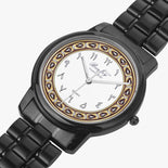 Arabic Folding Clasp Type Stainless Steel Quartz Watch by BenJoy