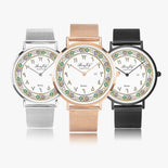 Arabic Stainless Steel Perpetual Calendar Quartz Watch By BenJoy