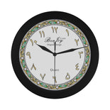 Arabic Dial Elegant Black Wall Clock By BenJoy