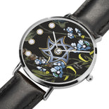 Blue Flowers Star Of David Watch By BenJoy