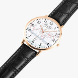 Wall Street Chart Design Quartz Watch By BenJoy