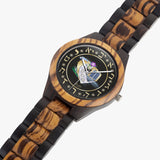 Judaic Heart Wooden Watch By BenJoy