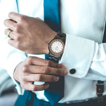 Arabic Folding Clasp Type Stainless Steel Quartz Watch by BenJoy