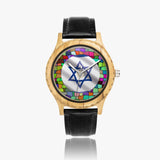 Judaica Star Of David Wooden Watch By BenJoy