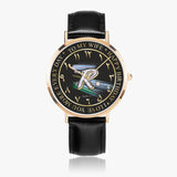 Arabic Ultra-Thin Initial "R" Watch (Rose Gold) By BenJoy