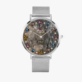 Judaica Fashion "Name" Ultra-thin Stainless Steel Quartz Watch By: BenJoy
