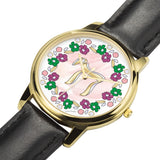 Floral Judaica Chai Watch By BenJoy
