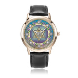 Judaica Star of David Flower Watch By BenJoy