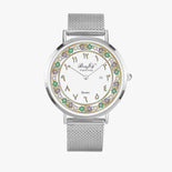 Arabic Stainless Steel Perpetual Calendar Quartz Watch By BenJoy