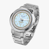 Judaica "Name" Steel Strap Automatic Watch By BenJoy