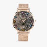 Judaica Fashion "Name" Ultra-thin Stainless Steel Quartz Watch By: BenJoy