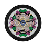 Judaica Wall Clock Star of David By BenJoy Boys Celebrating Elegant Black Wall Clock