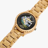Judaica Chai (Name) Natural Wooden Watch By BenJoy