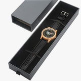 Judaica  Hebrew Initial  Stylish Wooden Watch By BenJoy