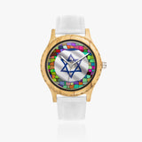 Judaica Star Of David Wooden Watch By BenJoy